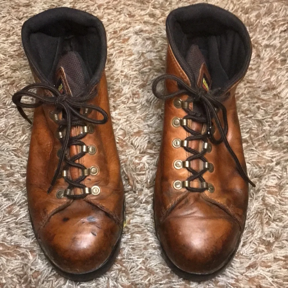 Dr. marten steel toe leather boots - Picture 7 of 8